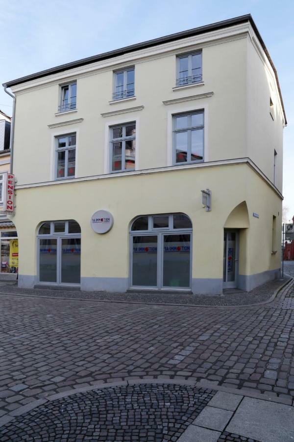 Pension Am Pferdemarkt Güstrow Buitenkant foto